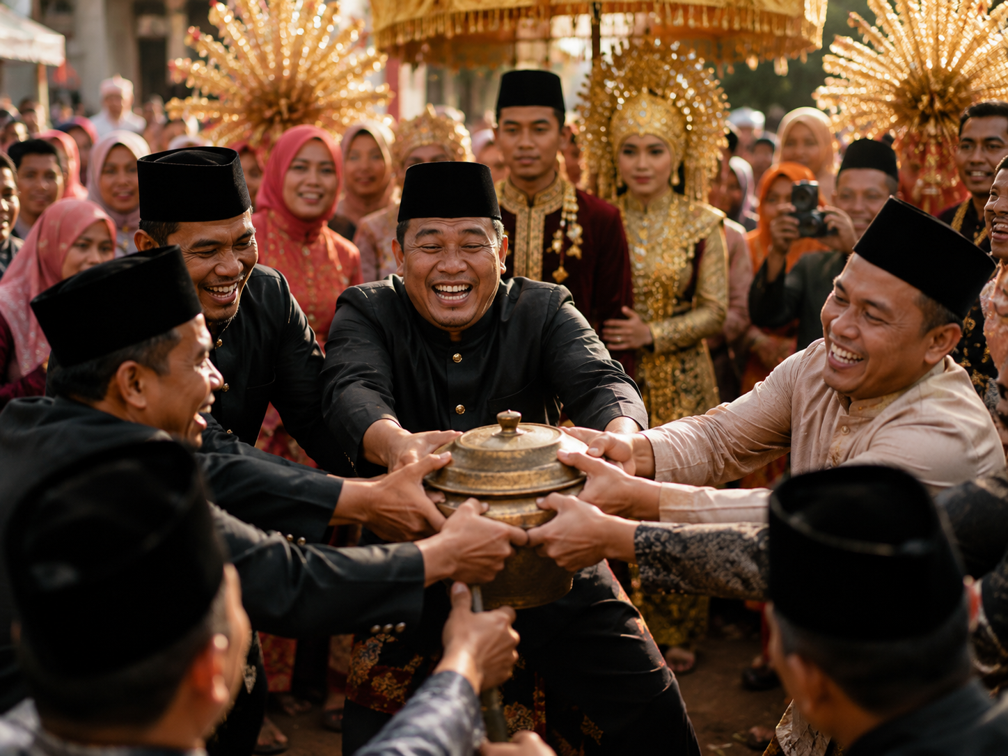 Tradisi Berebut Dandang Betawi Bekasi